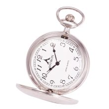 Astron férfi zsebóra, quartz, ezüst színű (vonatos), arab számos