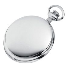 Astron férfi zsebóra, quartz, ezüst színű fémtok (fényes), duplafedeles, fényképtartóval, arab számos fehér számlap