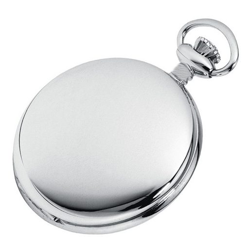 Astron férfi zsebóra, quartz, ezüst színű fémtok (fényes), duplafedeles, fényképtartóval, arab számos fehér számlap