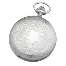 Astron férfi zsebóra, quartz, ezüst színű tok (pajzsos), arab számos fehér számlap