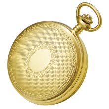 Astron férfi zsebóra, mechanikus, arany színű tok, római számos fehér számlap